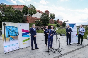 konferencja wicemarszałka małopolski